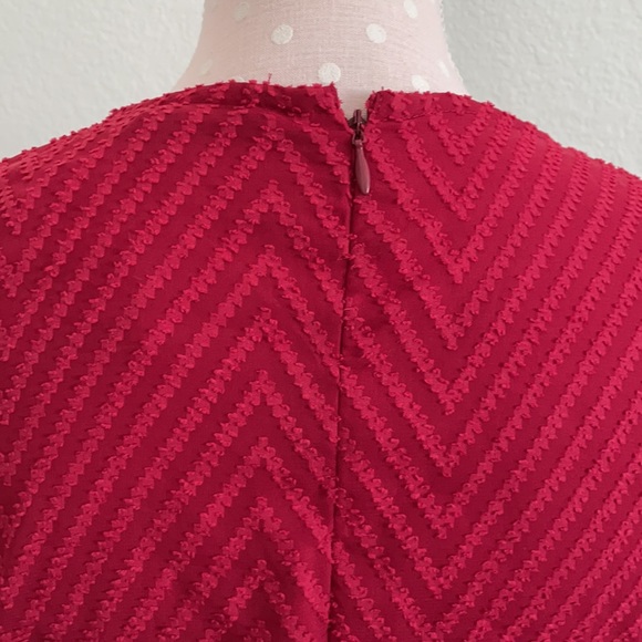 Walter Baker Raspberry Red Blouse ❤️ - Picture 3 of 8